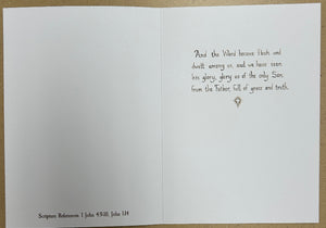 Ad Crucem Christmas Card The Love of God