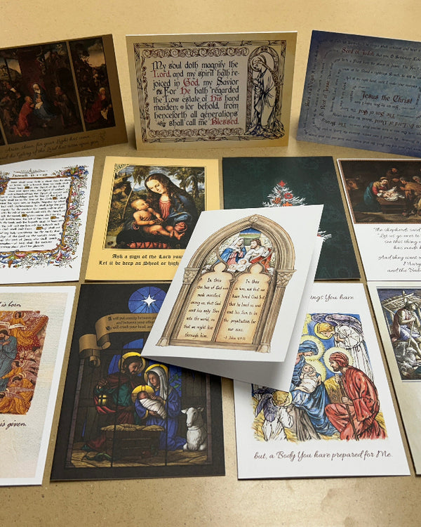 Ad Crucem Christmas Small Sampler (24 Greeting Cards)