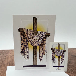 Ad Crucem Easter Card Justified by Faith