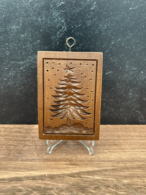 Frosted Christmas Tree Springerle Cookie Mold