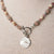 Jennifer’s Alleluia Necklace with Czech Glass and Jade