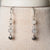 Jennifer's Angelite Shell Locket Necklace and Earring Set
