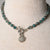 Jennifer's Apatite Shell Necklace
