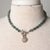 Jennifer's Apatite Shell Necklace