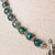 Jennifer's Apatite Shell Necklace
