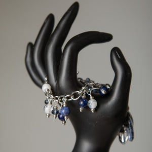 Jennifer's Blue Baptism Shell Bracelet