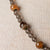 Jennifer's Botswana Agate and Smokey Quartz Cross Necklace