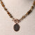 Jennifer's Calcite and Copper Necklace and Earring Set