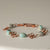 Jennifer's Copper Quatrefoil Agate Bracelet