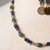 Jennifer's Czech Glass and Brass Luther's Rose Necklace and Earring Set