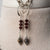 Jennifer’s Garnet and Ruby Kyanite Luther’s Rose Necklace and Earrings Set