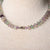 Jennifer's Hand Knotted Fluroite Shell Locket Necklace