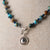 Jennifer's Impressision Jasper Baptism Shell Necklace