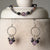 Jennifer's Iolite Cross Necklace, Earring, and Bracelet Set