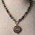 Jennifer's Kyanite and Smokey Quartz Luther's Rose Necklace