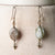 Jennifer's Leather Eagle Eye Choker and Earring Set