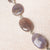 Jennifer's Mildly Mauve Agate Cross Necklace and Earring Set