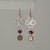 Jennifer's Quatrefoil Luther's Rose Earrings