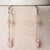 Jennifer's Rose Quartz Cross Necklace and Earring Set