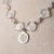 Jennifer's Rose Quartz and Moonstone Baptism Necklace and Earring Set