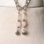 Jennifer's Rose Quartz and Moonstone Baptism Necklace and Earring Set