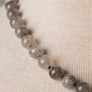Jennifer's Rutilated Quartz Lamb of God Necklace