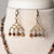 Jennifer's Tiger Eye Shell Necklace and Earring Set