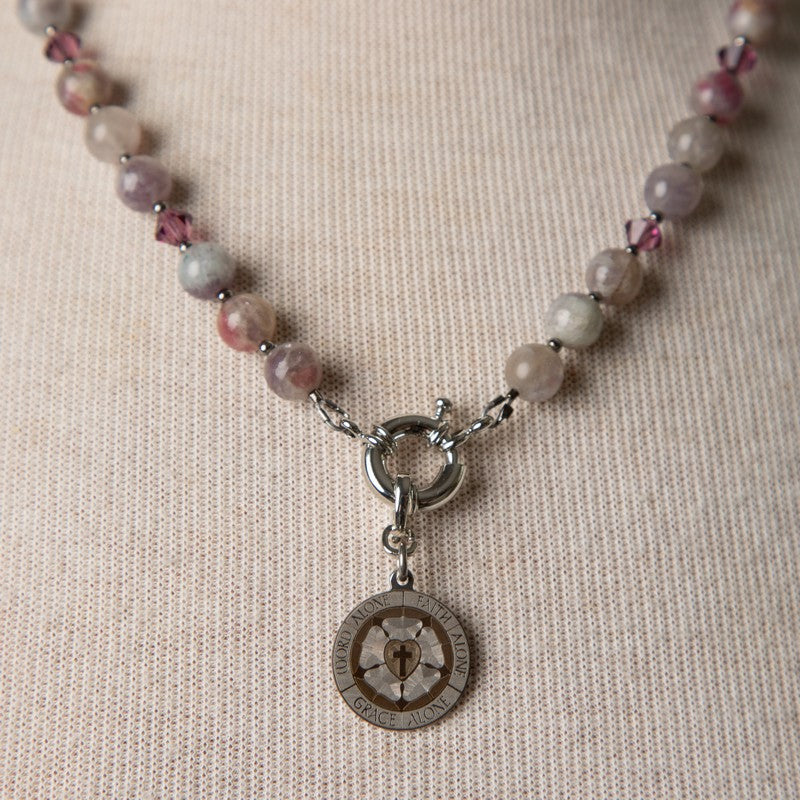 Jennifer's Tourmaline Sola Seal Necklace