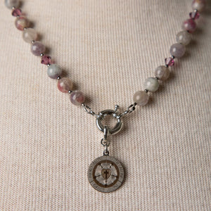 Jennifer's Tourmaline Sola Seal Necklace