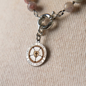 Jennifer's Tourmaline Sola Seal Necklace