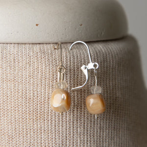 Jennifer's Troca Shell and Mother-of-Pearl Cross Necklace and  Earring Set