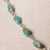 Jennifer's Turquoise and Crystal Luther's Rose Necklace and Earring Set