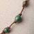 Jennifer's Unisex Leather and Ceramic Trinity Knot Necklace