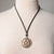 Jennifer's Unisex Leather and Luther's Rose Necklace