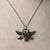Jennifer's Unisex Stainless Steel Angel Necklace