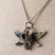 Jennifer's Unisex Stainless Steel Angel Necklace