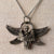 Jennifer's Unisex Stainless Steel Angel Necklace