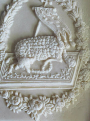 Small Lambs Book of Life Springerle Cookie Mold