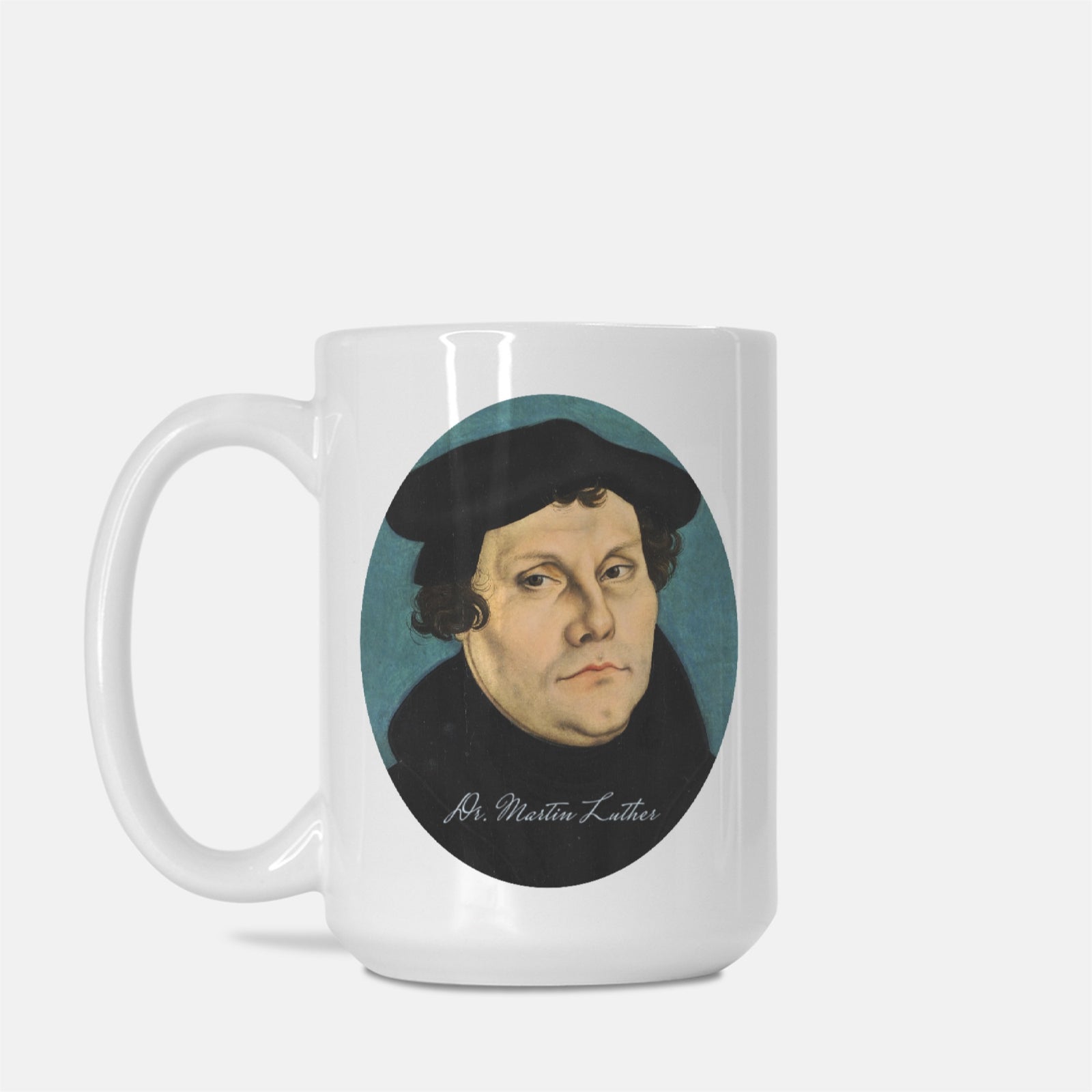 Ad Crucem Mug - Martin Luther Dear Christians