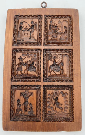 Life of Christ Springerle Cookie Mold