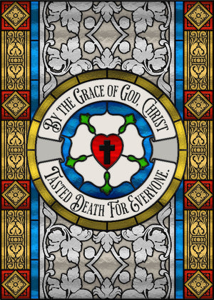 Ad Crucem Window Cling Sample