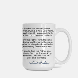 Ad Crucem Mug - Saint Ambrose of Milan