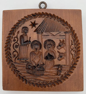 Nativity Scene Springerle Cookie Mold