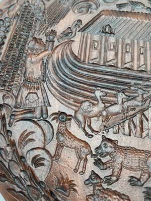 Noah's Ark Springerle Cookie Mold