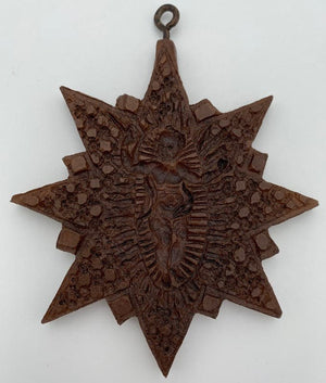 Radiant Star with Christ Child Springerle Cookie Mold
