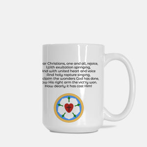 Ad Crucem Mug - Martin Luther Dear Christians