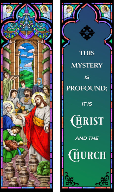Ad Crucem Wedding Banner Set - Christ and His Church