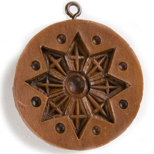 Christmas Snow Star Springerle Cookie Mold