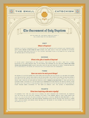 Ad Crucem - Small Catechism Posters - Six Chief Parts