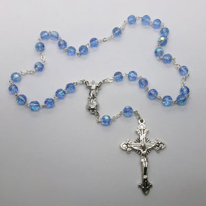 Kelly's AB Crystal Resurrection Prayer Beads